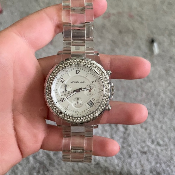 Michael Kors Clear Watch 